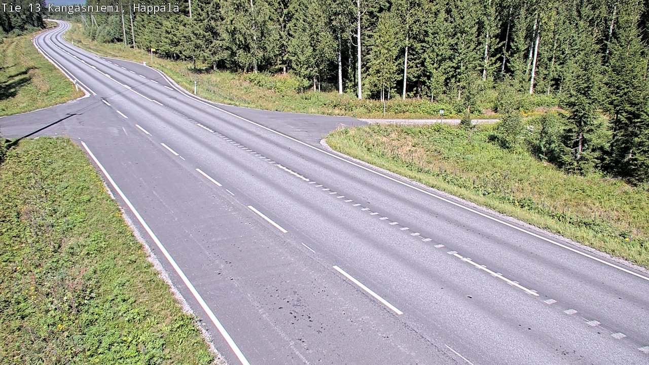 Kelikamerat Kuva Tie 13 Kangasniemi, Häppälä, Kangasniemi, Etelä-Savo