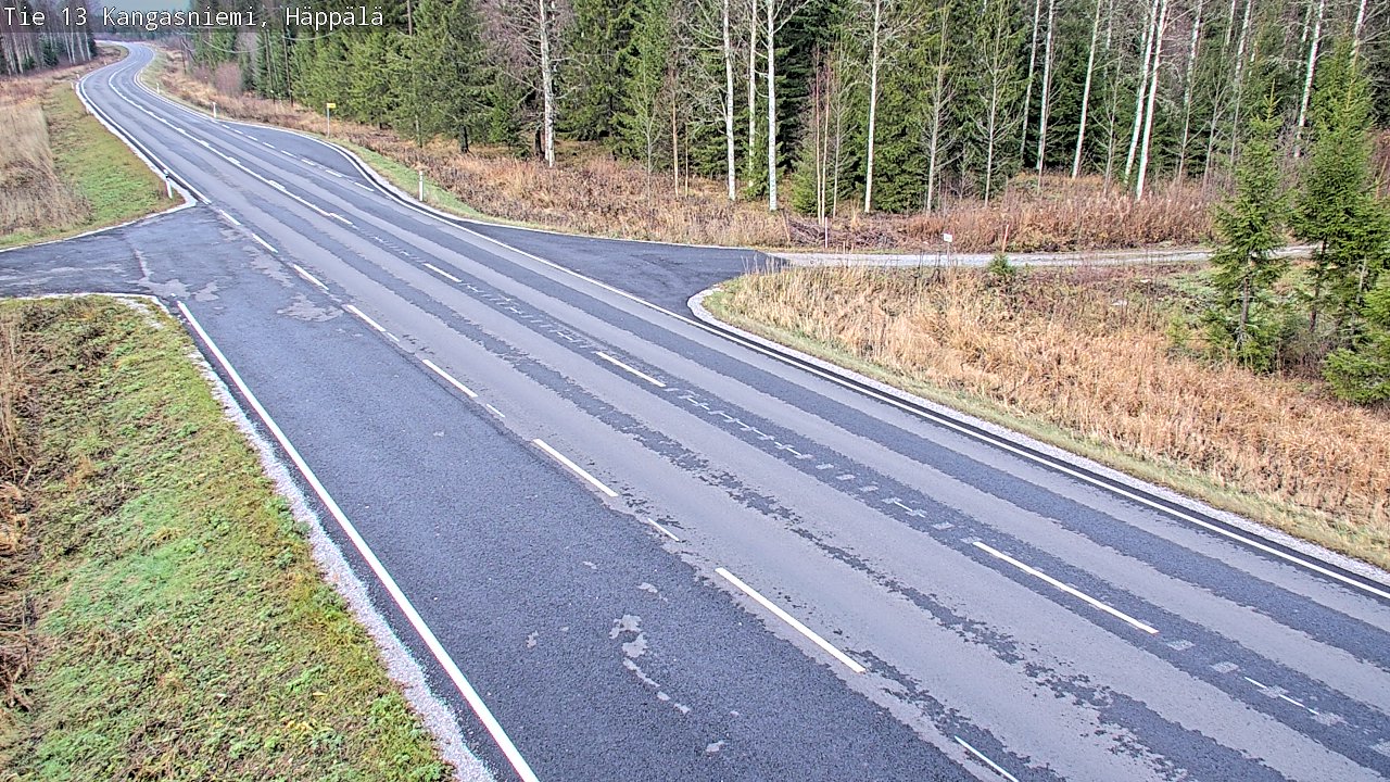 Kelikamerat Kuva Tie 13 Kangasniemi, Häppälä, Kangasniemi, Etelä-Savo