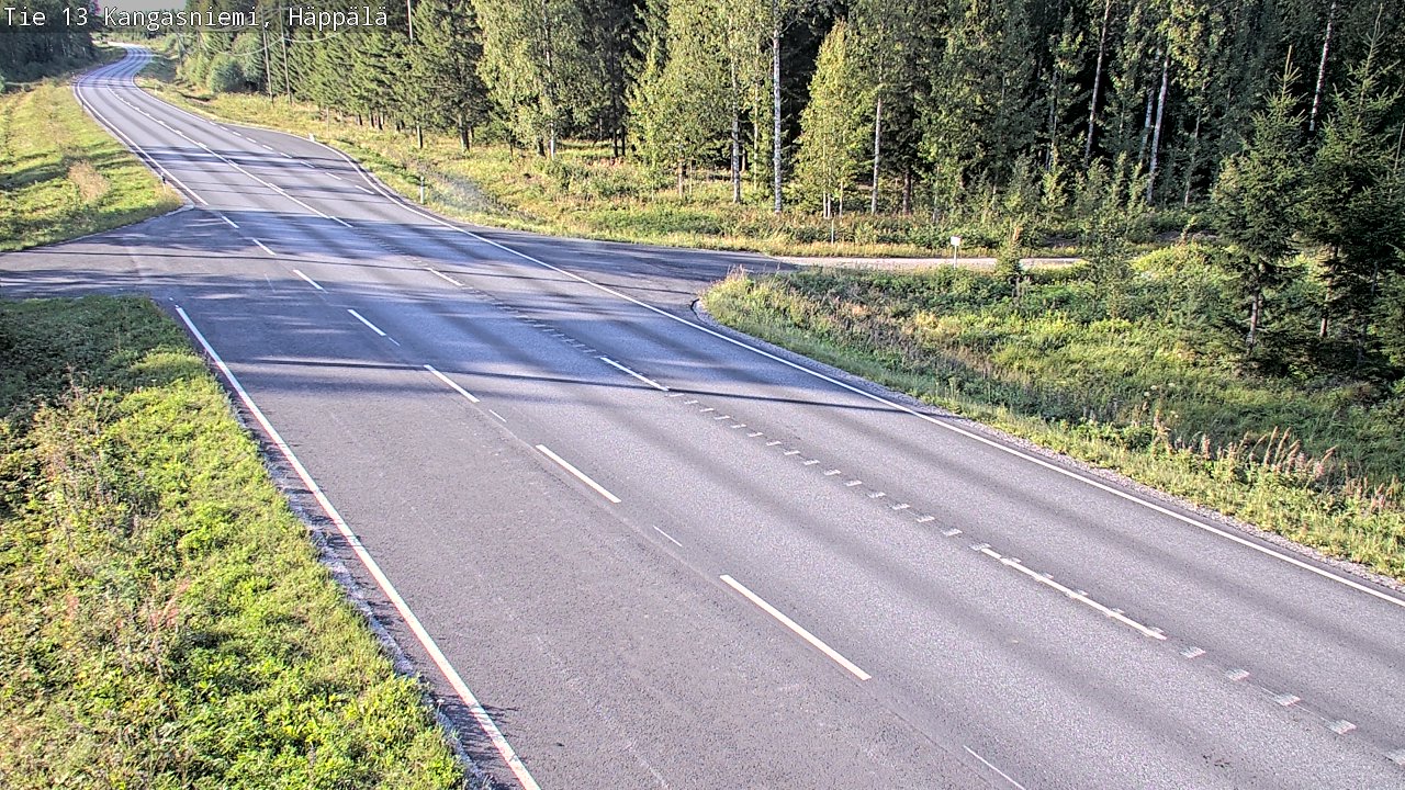 Kelikamerat Kuva Tie 13 Kangasniemi, Häppälä, Kangasniemi, Etelä-Savo