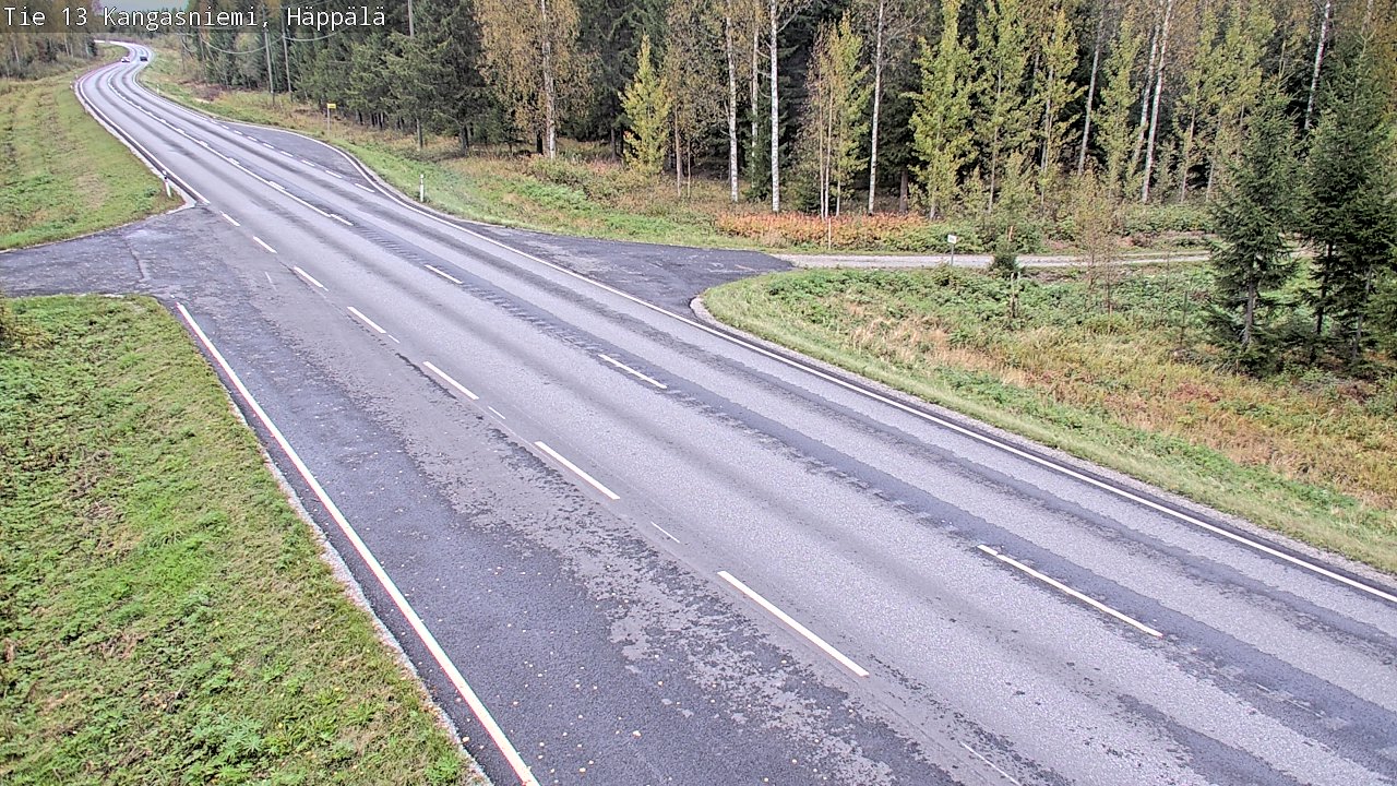 Weather Camera Image Road 13 Kangasniemi, Häppälä, Kangasniemi, Etelä-Savo