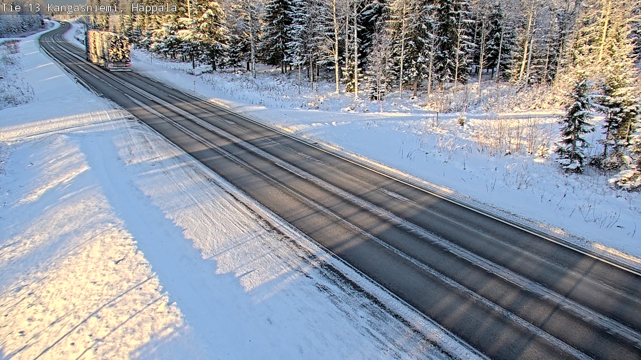 Kelikamerat Kuva Tie 13 Kangasniemi, Häppälä, Kangasniemi, Etelä-Savo