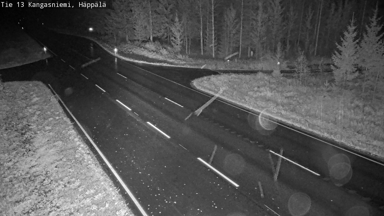 Weather Camera Image Road 13 Kangasniemi, Häppälä, Kangasniemi, Etelä-Savo