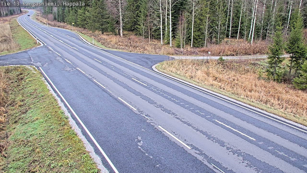 Kelikamerat Kuva Tie 13 Kangasniemi, Häppälä, Kangasniemi, Etelä-Savo