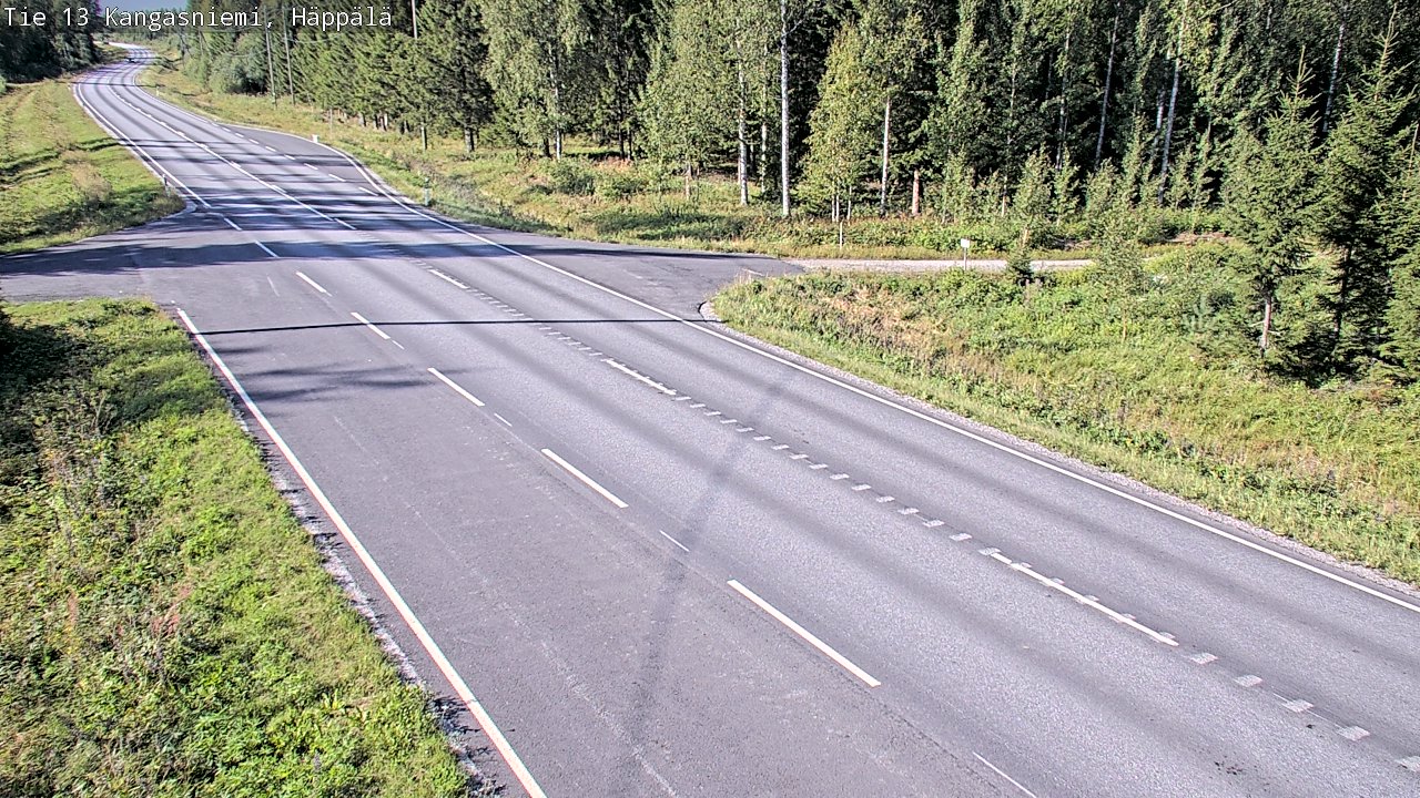 Kelikamerat Kuva Tie 13 Kangasniemi, Häppälä, Kangasniemi, Etelä-Savo