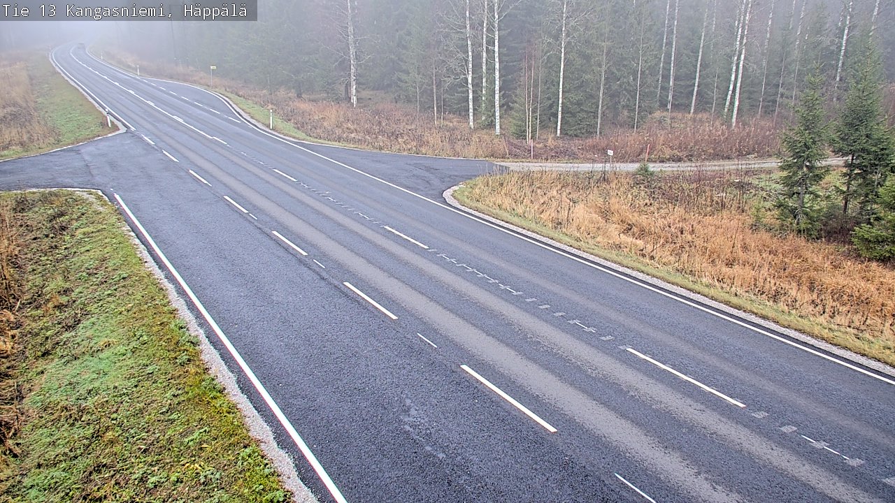 Kelikamerat Kuva Tie 13 Kangasniemi, Häppälä, Kangasniemi, Etelä-Savo