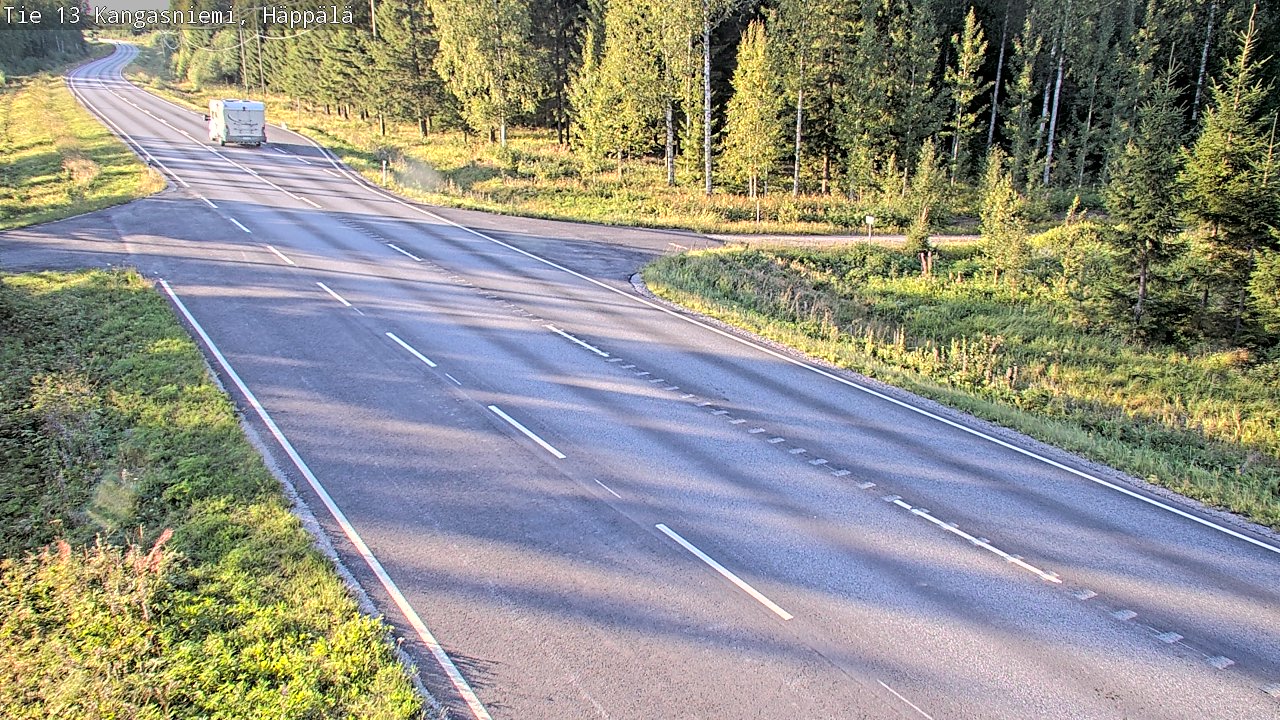 Kelikamerat Kuva Tie 13 Kangasniemi, Häppälä, Kangasniemi, Etelä-Savo