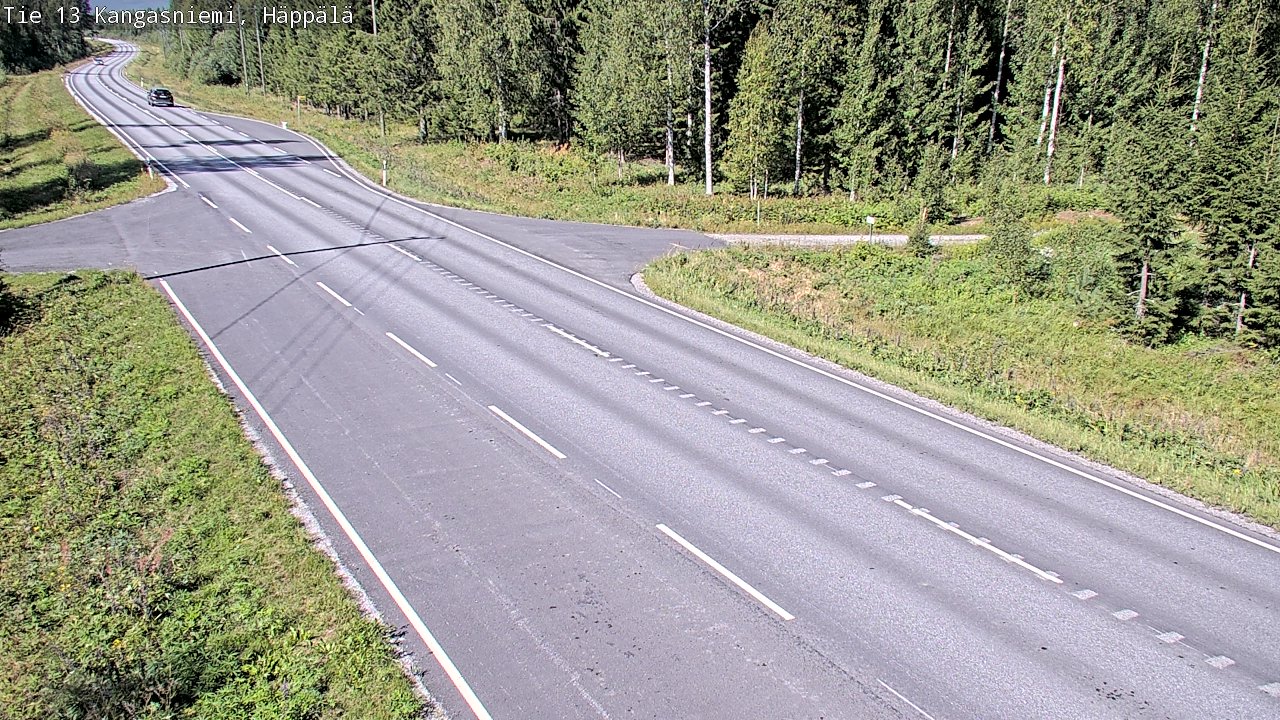 Kelikamerat Kuva Tie 13 Kangasniemi, Häppälä, Kangasniemi, Etelä-Savo