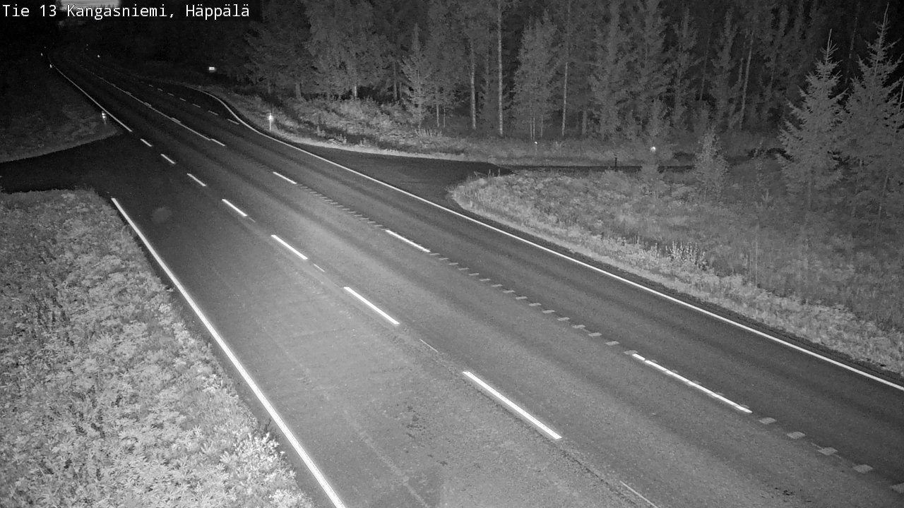 Kelikamerat Kuva Tie 13 Kangasniemi, Häppälä, Kangasniemi, Etelä-Savo