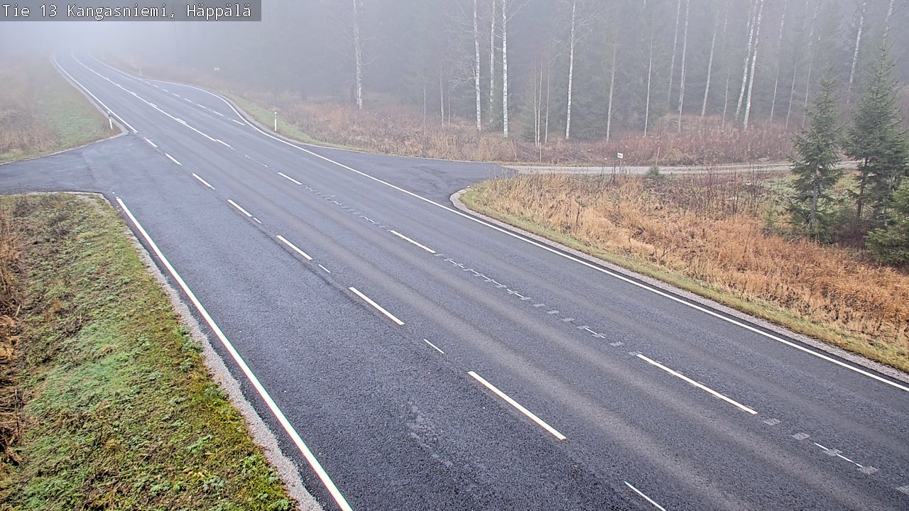 Kelikamerat Kuva Tie 13 Kangasniemi, Häppälä, Kangasniemi, Etelä-Savo