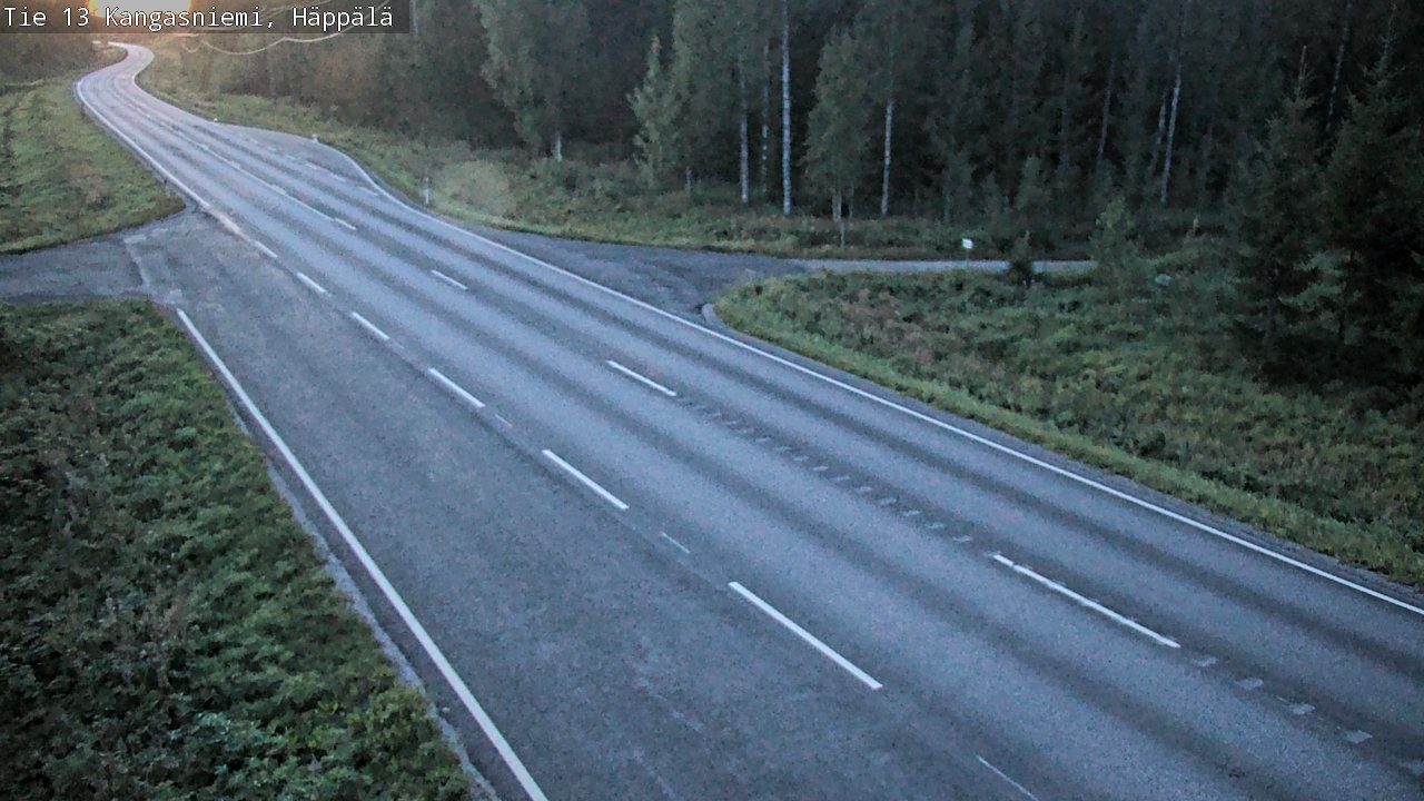 Kelikamerat Kuva Tie 13 Kangasniemi, Häppälä, Kangasniemi, Etelä-Savo
