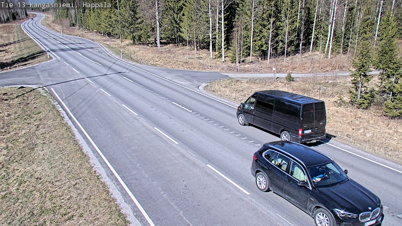 Weather Camera Image Väg 13 Kangasniemi, Häppälä, Kangasniemi, Etelä-Savo