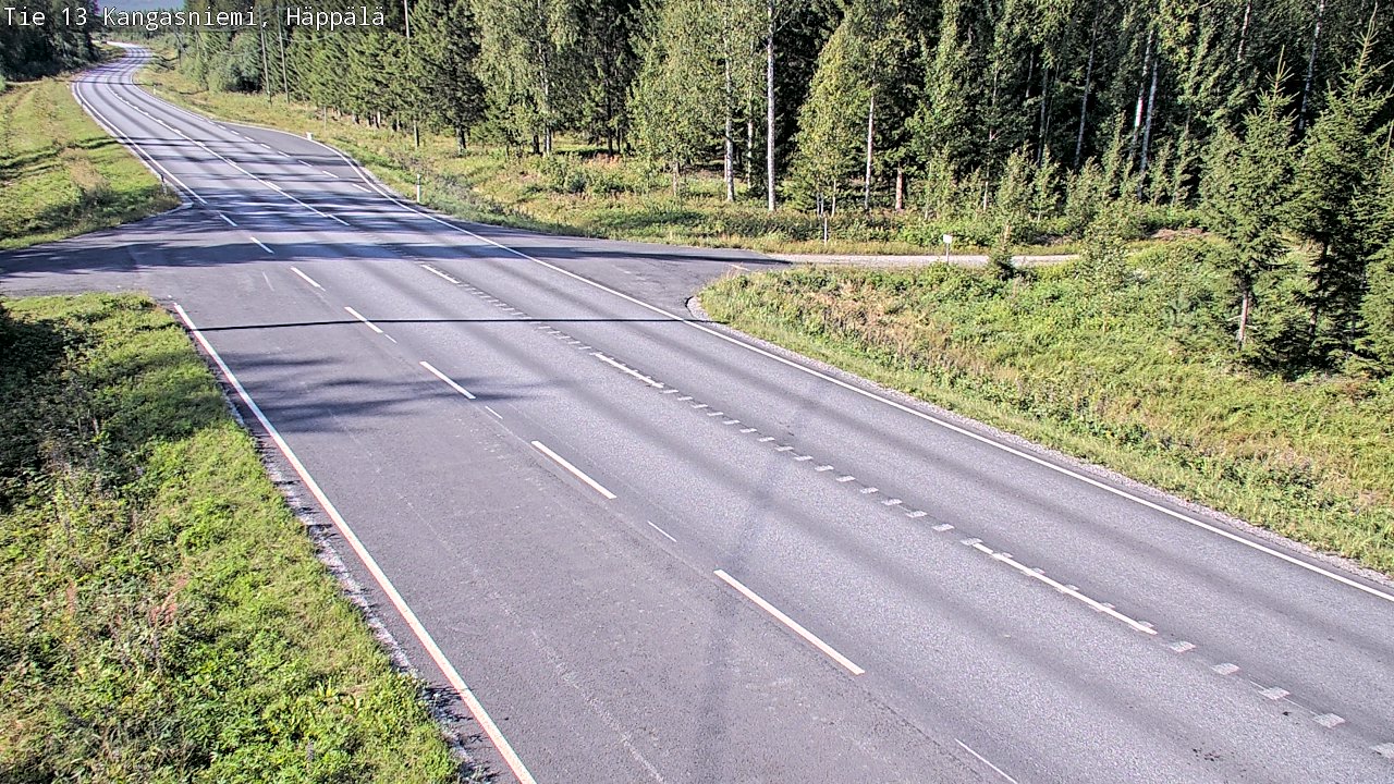 Kelikamerat Kuva Tie 13 Kangasniemi, Häppälä, Kangasniemi, Etelä-Savo