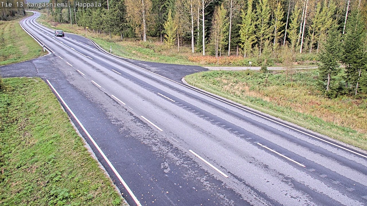 Weather Camera Image Road 13 Kangasniemi, Häppälä, Kangasniemi, Etelä-Savo