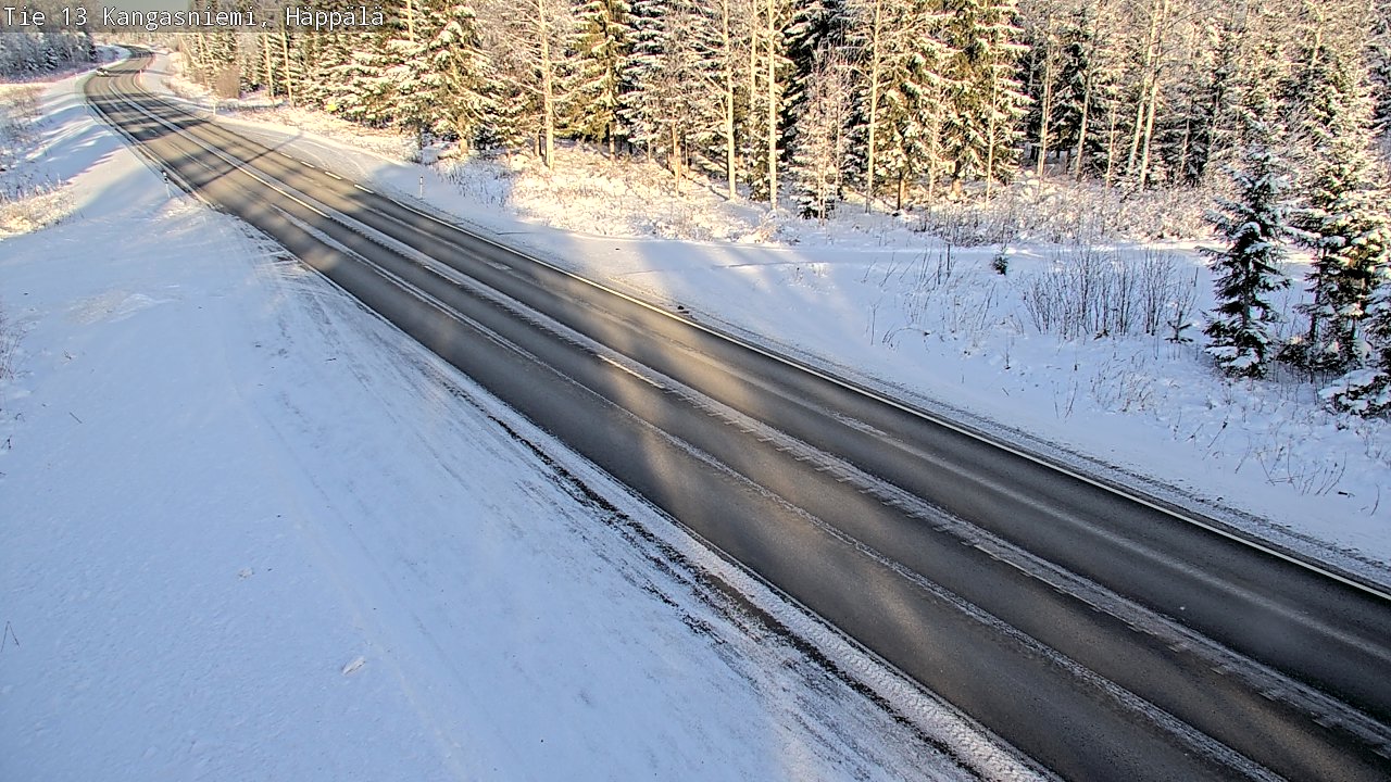 Kelikamerat Kuva Tie 13 Kangasniemi, Häppälä, Kangasniemi, Etelä-Savo