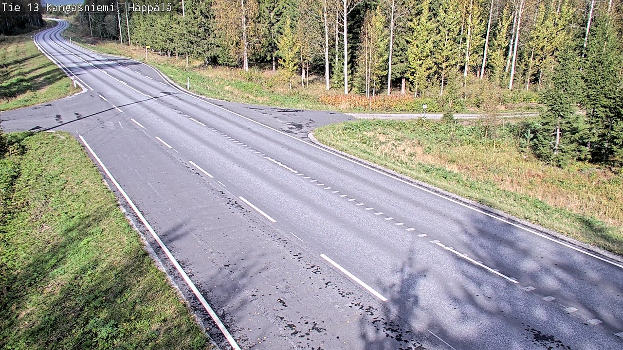 Kelikamerat Kuva Tie 13 Kangasniemi, Häppälä, Kangasniemi, Etelä-Savo