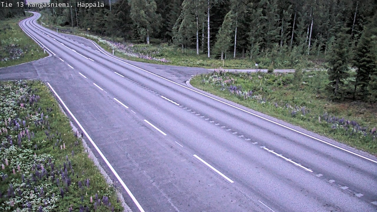Kelikamerat Kuva Tie 13 Kangasniemi, Häppälä, Kangasniemi, Etelä-Savo