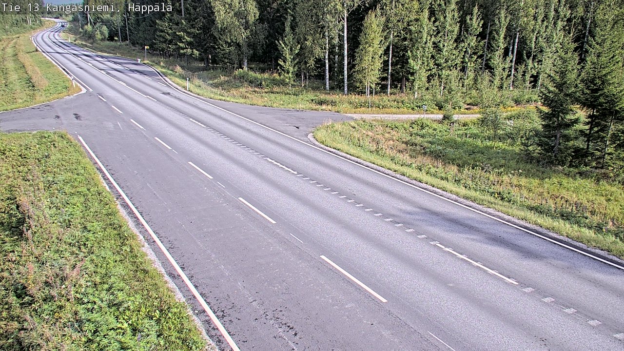 Kelikamerat Kuva Tie 13 Kangasniemi, Häppälä, Kangasniemi, Etelä-Savo