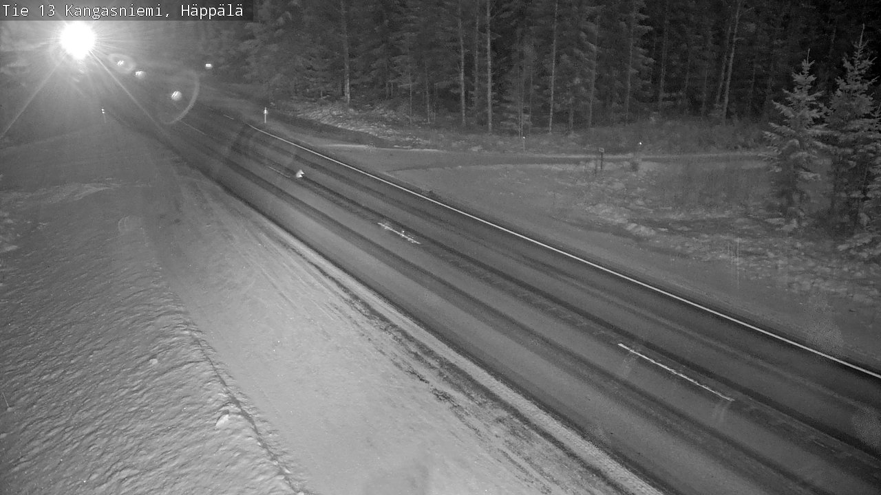 Weather Camera Image Road 13 Kangasniemi, Häppälä, Kangasniemi, Etelä-Savo