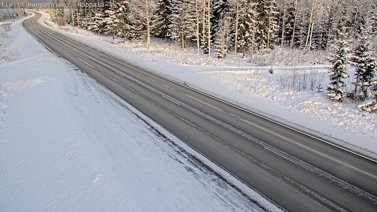 Kelikamerat Kuva Tie 13 Kangasniemi, Häppälä, Kangasniemi, Etelä-Savo