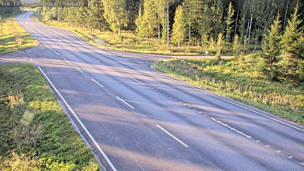 Kelikamerat Kuva Tie 13 Kangasniemi, Häppälä, Kangasniemi, Etelä-Savo