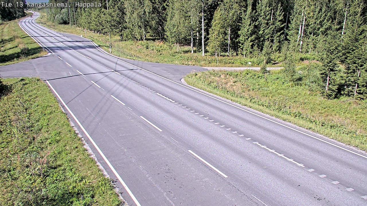 Kelikamerat Kuva Tie 13 Kangasniemi, Häppälä, Kangasniemi, Etelä-Savo