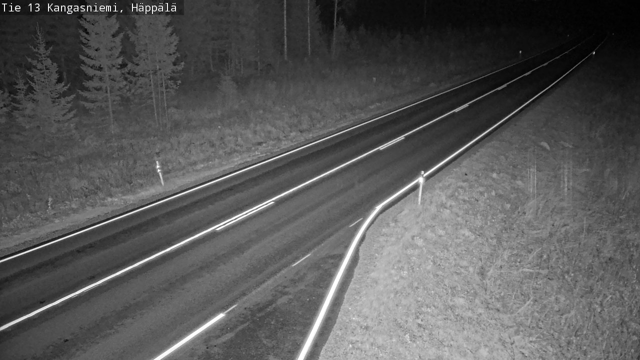 Kelikamerat Kuva Tie 13 Kangasniemi, Häppälä, Kangasniemi, Etelä-Savo