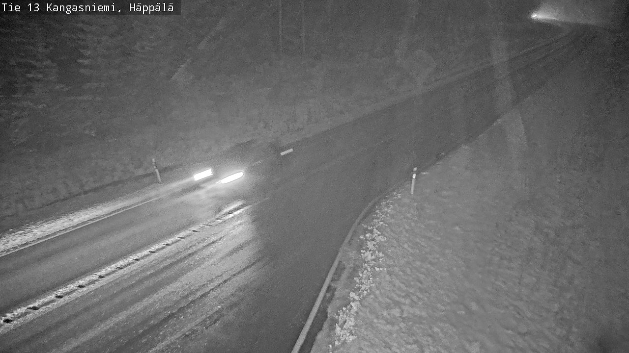 Weather Camera Image Väg 13 Kangasniemi, Häppälä, Kangasniemi, Etelä-Savo