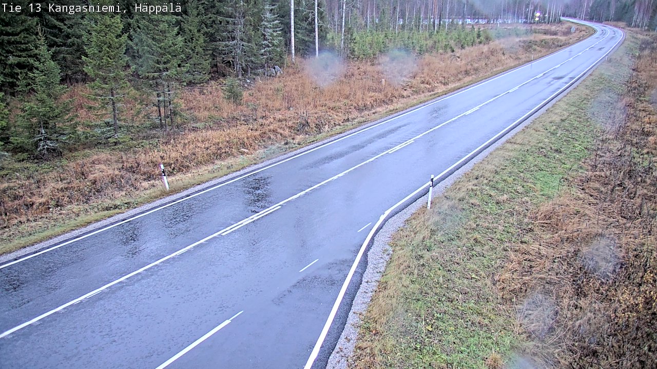 Kelikamerat Kuva Tie 13 Kangasniemi, Häppälä, Kangasniemi, Etelä-Savo