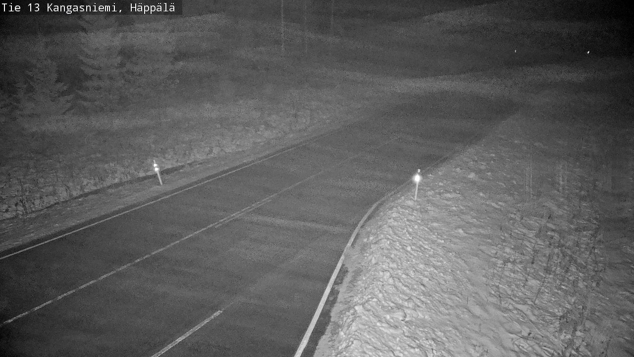 Weather Camera Image Väg 13 Kangasniemi, Häppälä, Kangasniemi, Etelä-Savo
