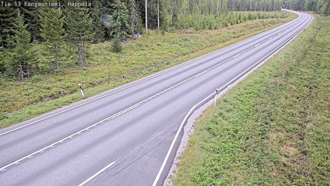 Kelikamerat Kuva Tie 13 Kangasniemi, Häppälä, Kangasniemi, Etelä-Savo