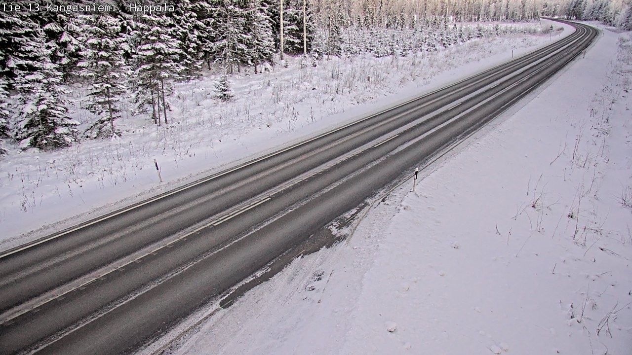Weather Camera Image Väg 13 Kangasniemi, Häppälä, Kangasniemi, Etelä-Savo