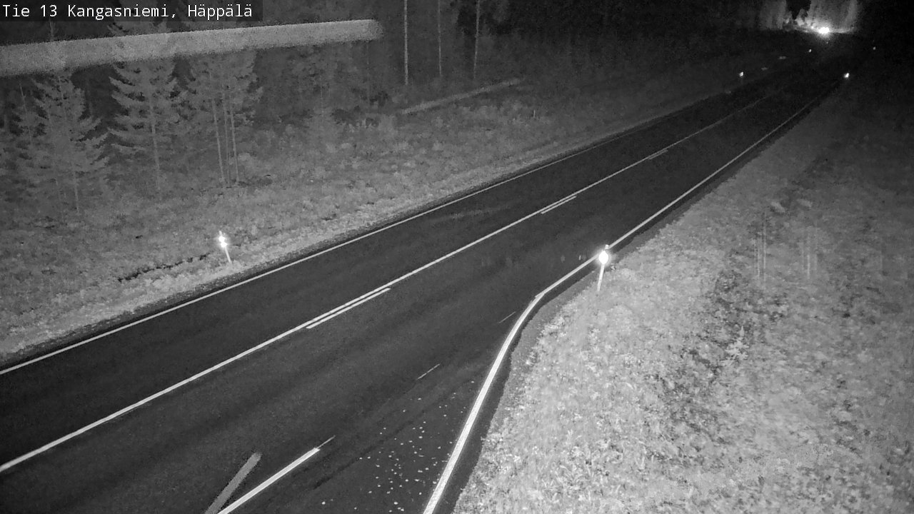 Weather Camera Image Road 13 Kangasniemi, Häppälä, Kangasniemi, Etelä-Savo