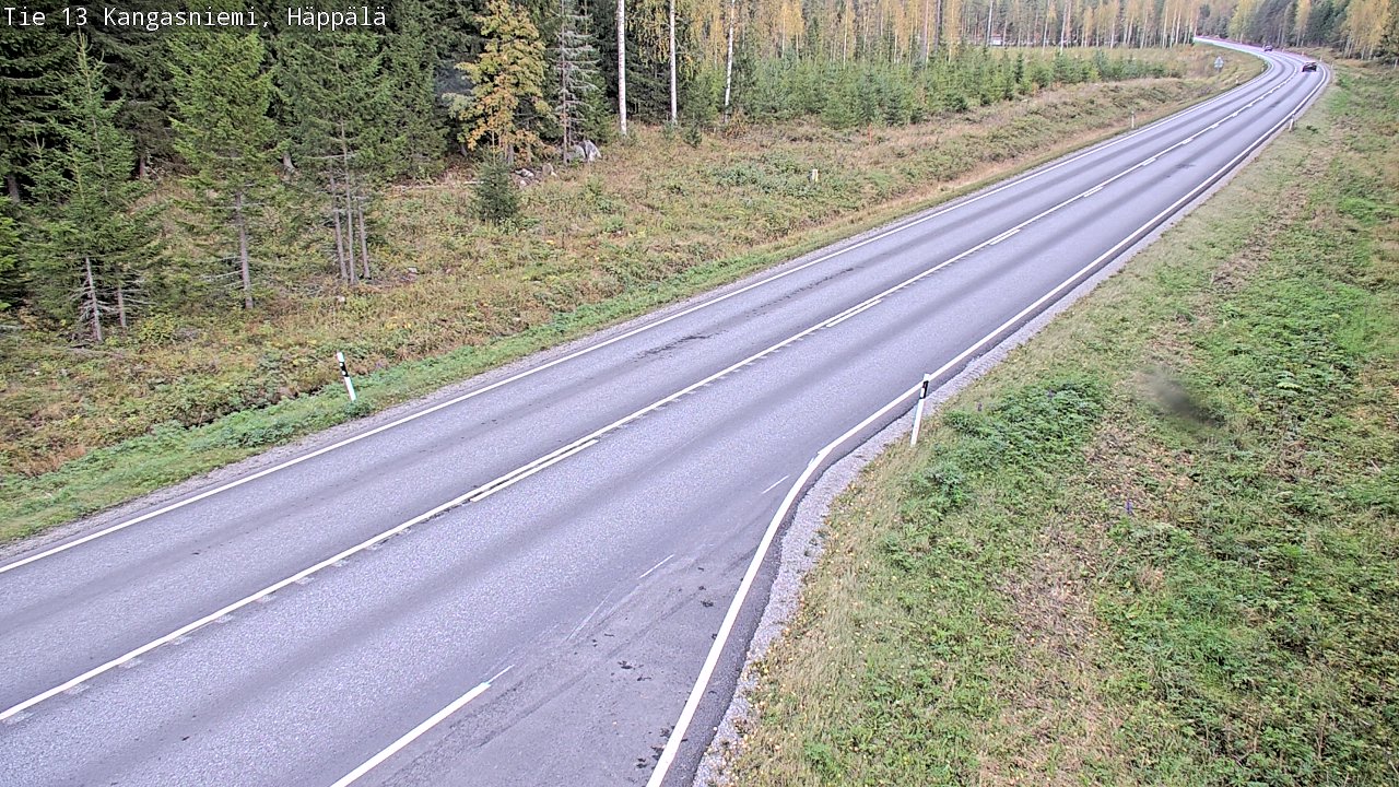 Kelikamerat Kuva Tie 13 Kangasniemi, Häppälä, Kangasniemi, Etelä-Savo