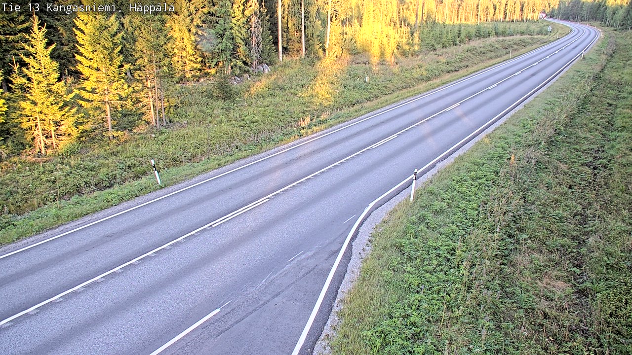 Weather Camera Image Road 13 Kangasniemi, Häppälä, Kangasniemi, Etelä-Savo