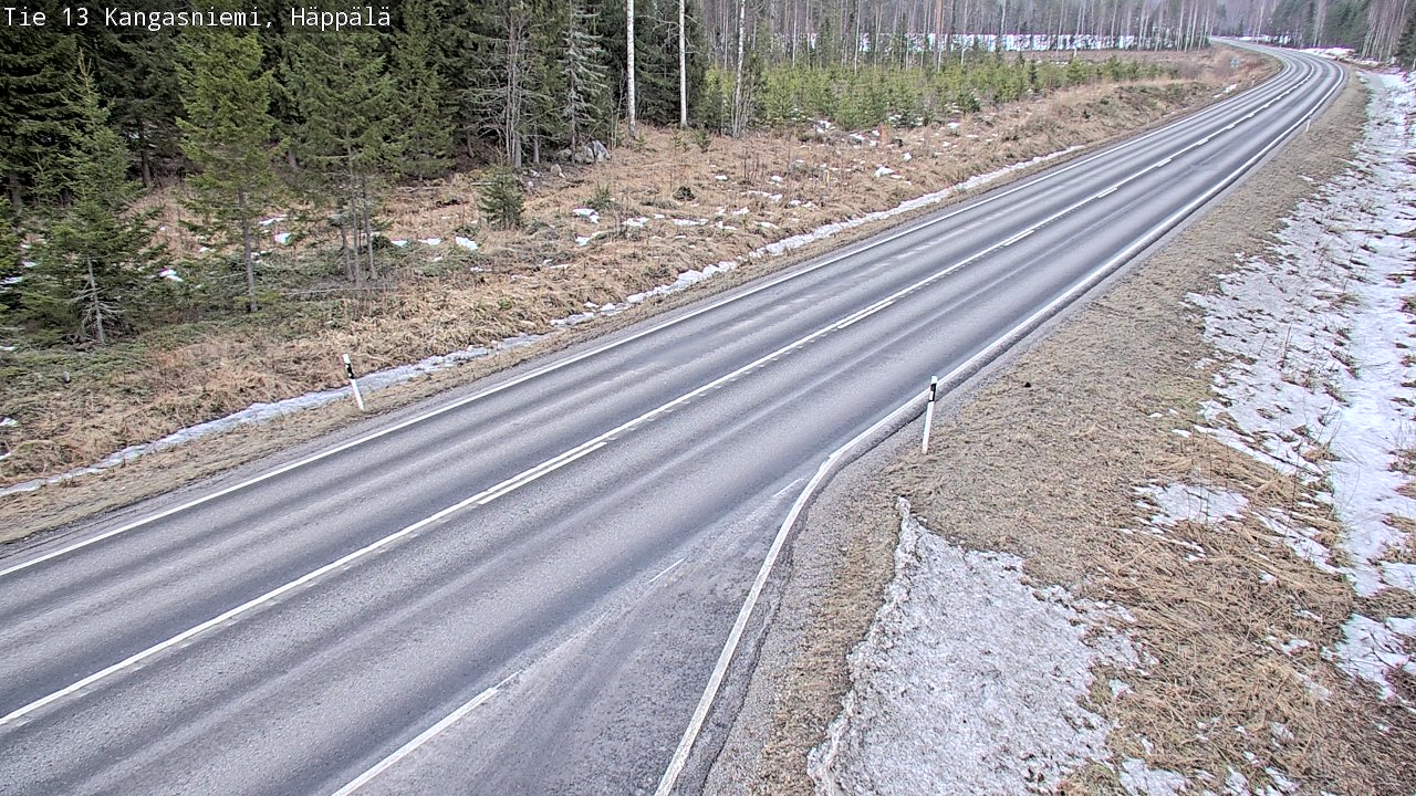 Kelikamerat Kuva Tie 13 Kangasniemi, Häppälä, Kangasniemi, Etelä-Savo