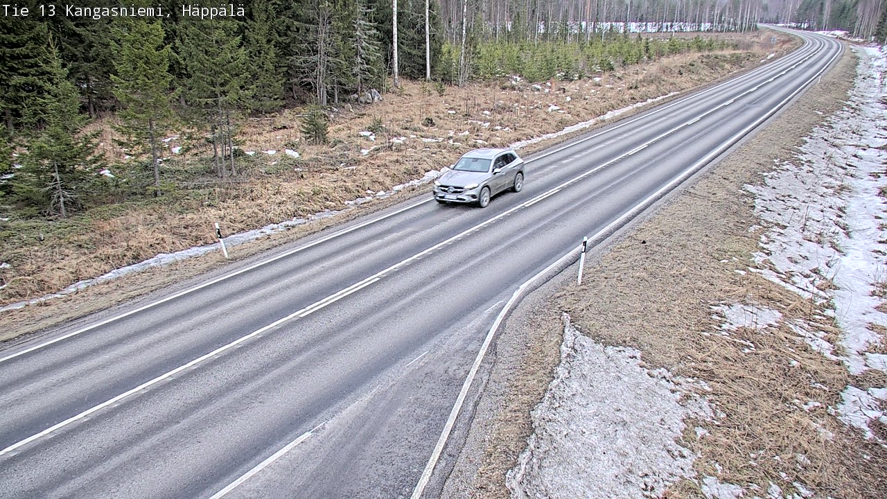 Kelikamerat Kuva Tie 13 Kangasniemi, Häppälä, Kangasniemi, Etelä-Savo
