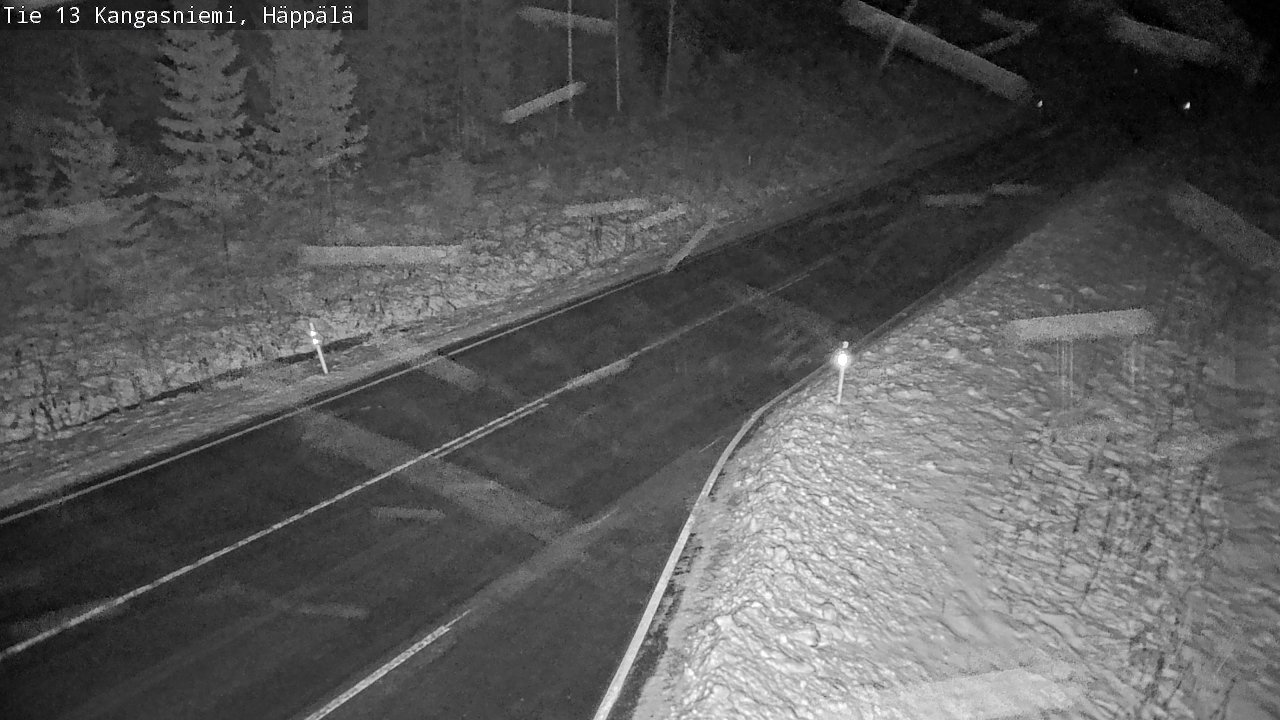Weather Camera Image Väg 13 Kangasniemi, Häppälä, Kangasniemi, Etelä-Savo
