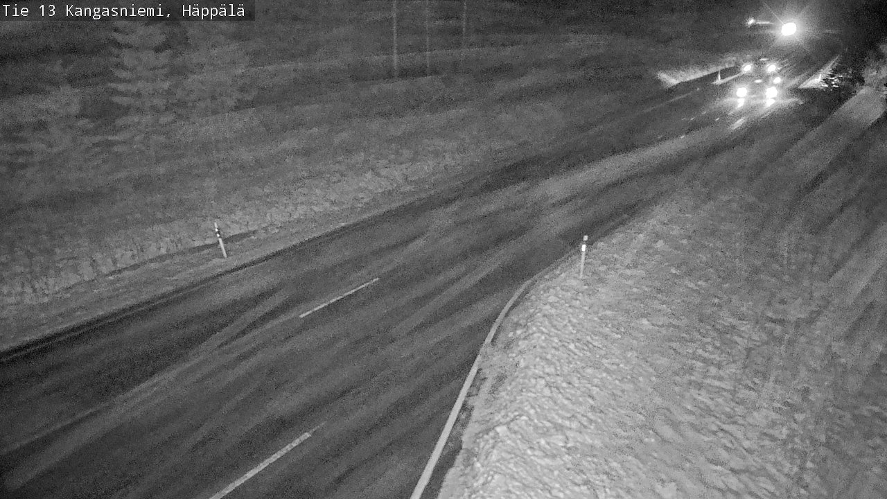 Weather Camera Image Väg 13 Kangasniemi, Häppälä, Kangasniemi, Etelä-Savo