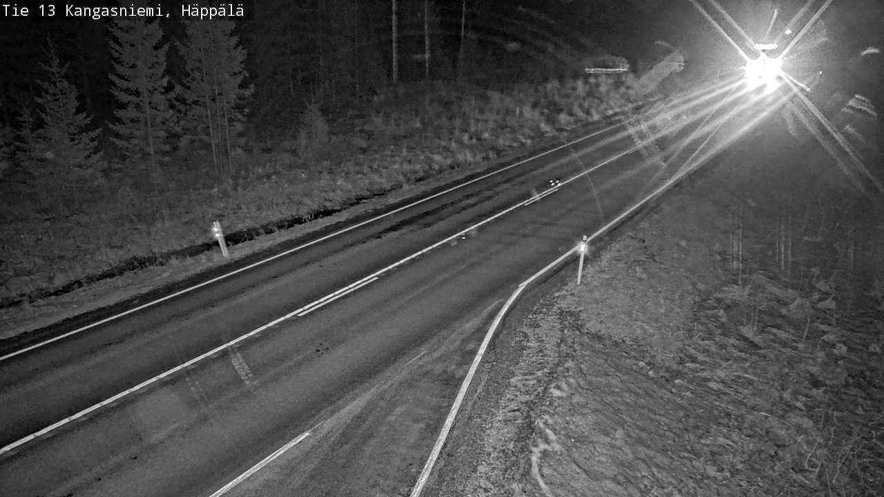 Kelikamerat Kuva Tie 13 Kangasniemi, Häppälä, Kangasniemi, Etelä-Savo