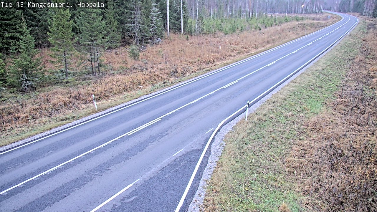 Kelikamerat Kuva Tie 13 Kangasniemi, Häppälä, Kangasniemi, Etelä-Savo