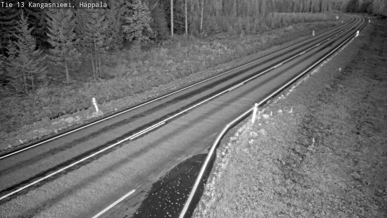 Weather Camera Image Road 13 Kangasniemi, Häppälä, Kangasniemi, Etelä-Savo
