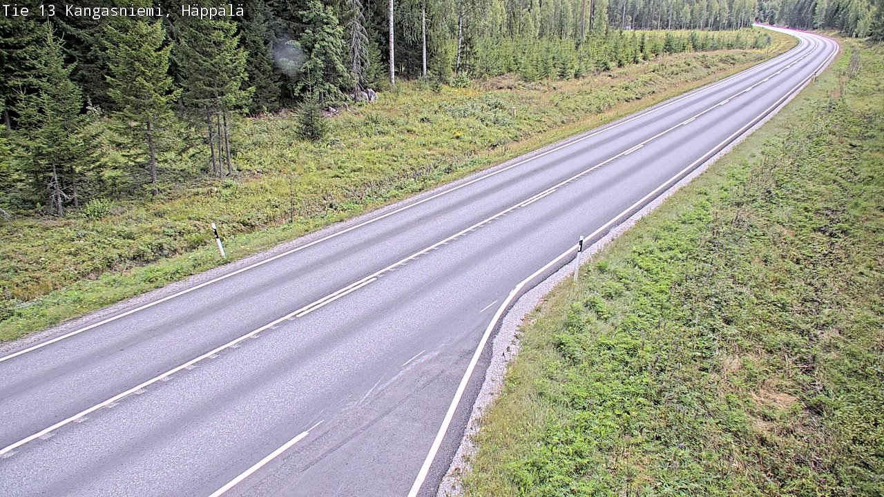 Kelikamerat Kuva Tie 13 Kangasniemi, Häppälä, Kangasniemi, Etelä-Savo
