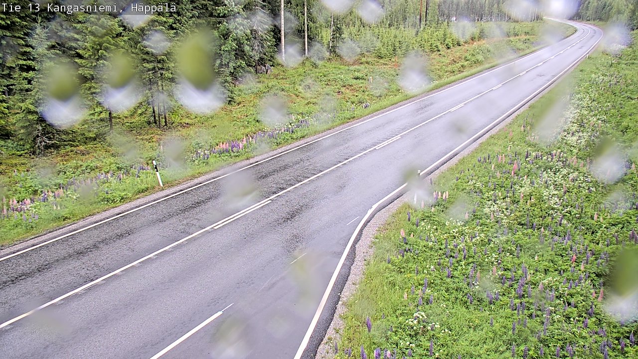Kelikamerat Kuva Tie 13 Kangasniemi, Häppälä, Kangasniemi, Etelä-Savo