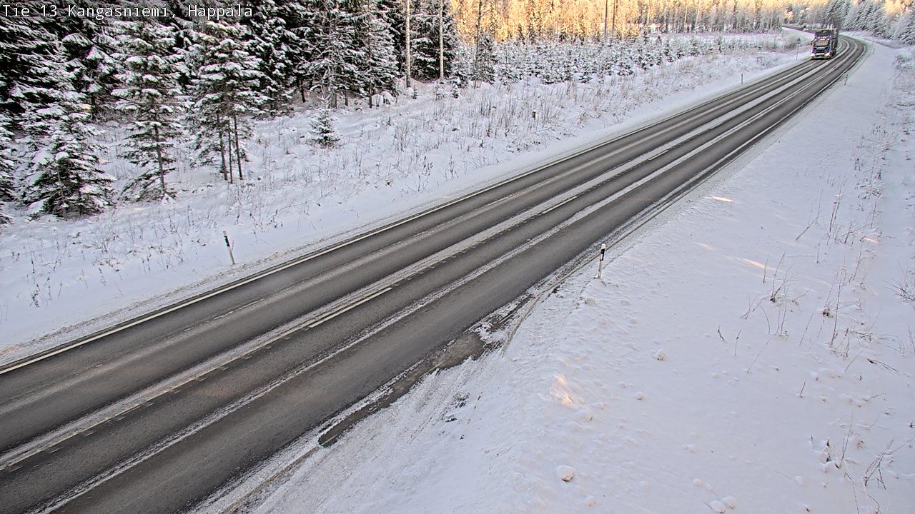 Kelikamerat Kuva Tie 13 Kangasniemi, Häppälä, Kangasniemi, Etelä-Savo