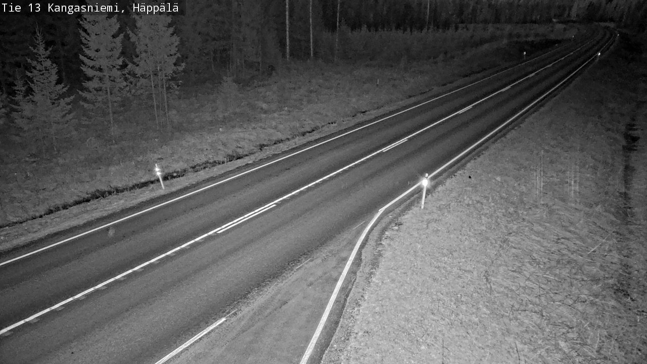 Kelikamerat Kuva Tie 13 Kangasniemi, Häppälä, Kangasniemi, Etelä-Savo