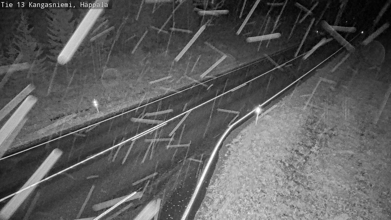 Weather Camera Image Road 13 Kangasniemi, Häppälä, Kangasniemi, Etelä-Savo