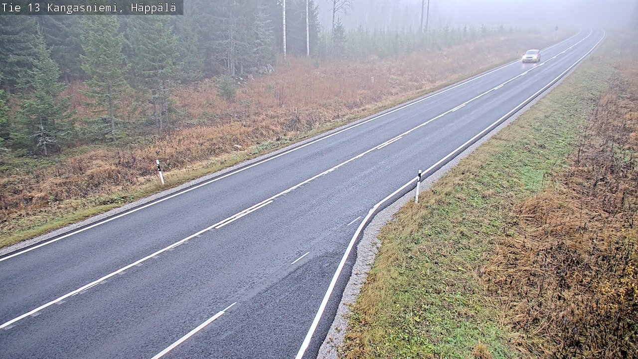 Kelikamerat Kuva Tie 13 Kangasniemi, Häppälä, Kangasniemi, Etelä-Savo