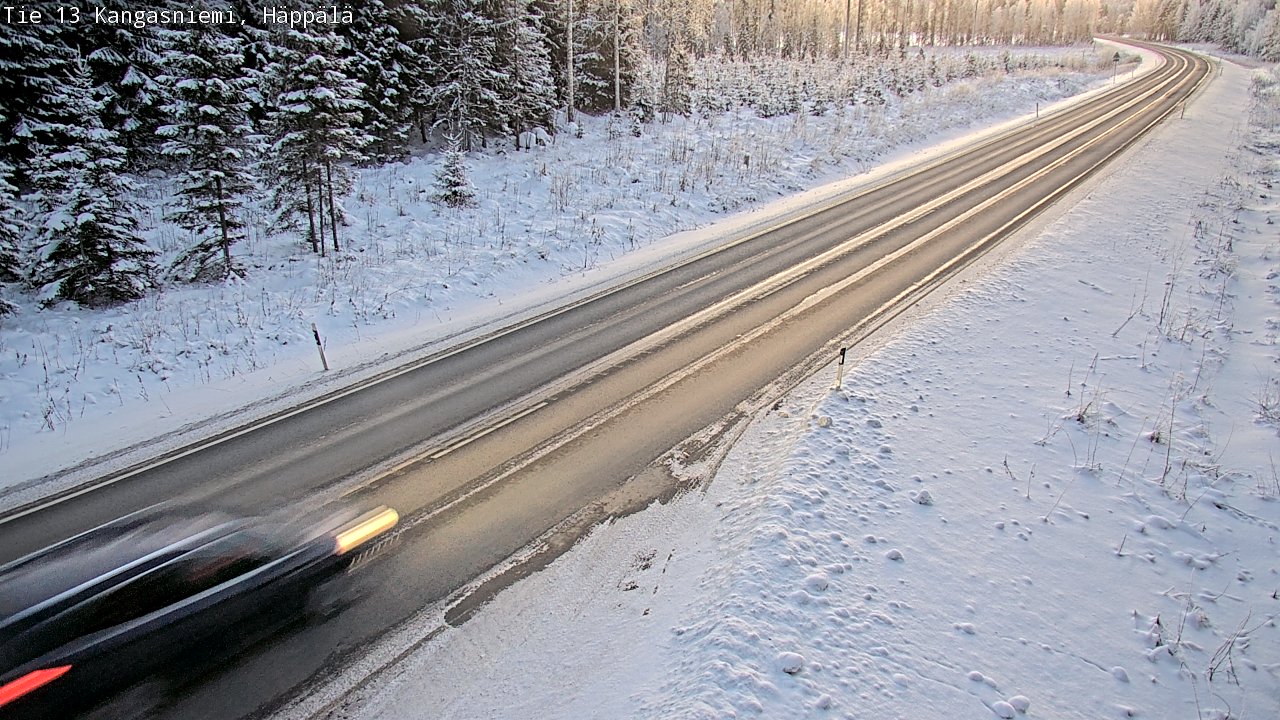 Kelikamerat Kuva Tie 13 Kangasniemi, Häppälä, Kangasniemi, Etelä-Savo
