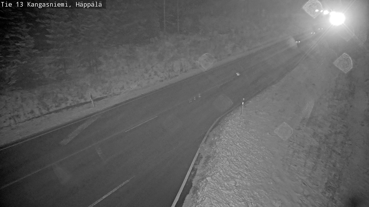 Weather Camera Image Väg 13 Kangasniemi, Häppälä, Kangasniemi, Etelä-Savo