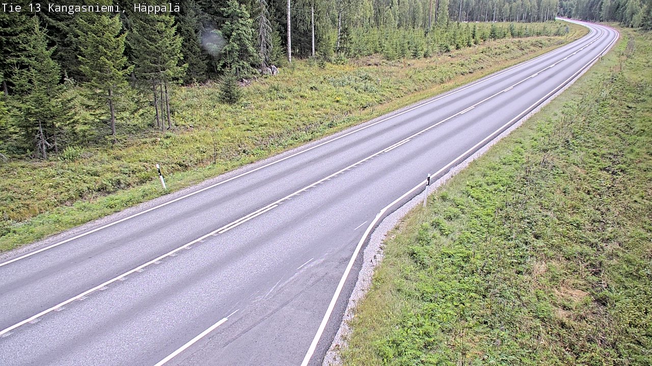 Kelikamerat Kuva Tie 13 Kangasniemi, Häppälä, Kangasniemi, Etelä-Savo